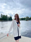 VIDALO Cardigan - White Alyssum