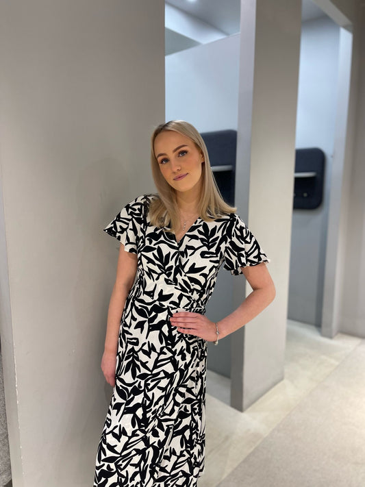 VILOVIE Midi Dress - Birch