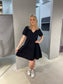 VIPRISILLA Short Dress - Black Beauty