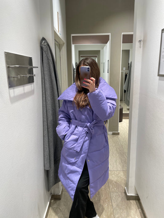 VISULITANA Coat - Aster Purple