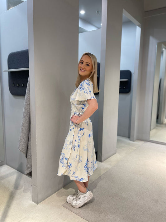 VILOVIE Midi Dress - Birch
