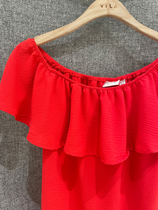 VIRASHA Dress - Poppy Red