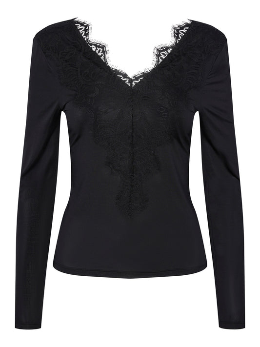 PCILU T-Shirts & Tops - Black