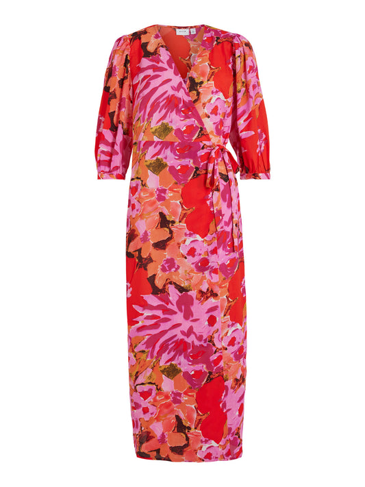 VIDOLETTA Dress - Fuchsia Pink