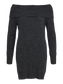 OBJGEROMIA Dress - Dark Grey Melange