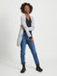 VIRIL Cardigan - light grey melange