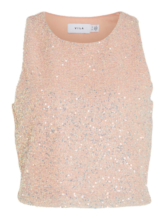 VIEMILIA Tank Top - Misty Rose